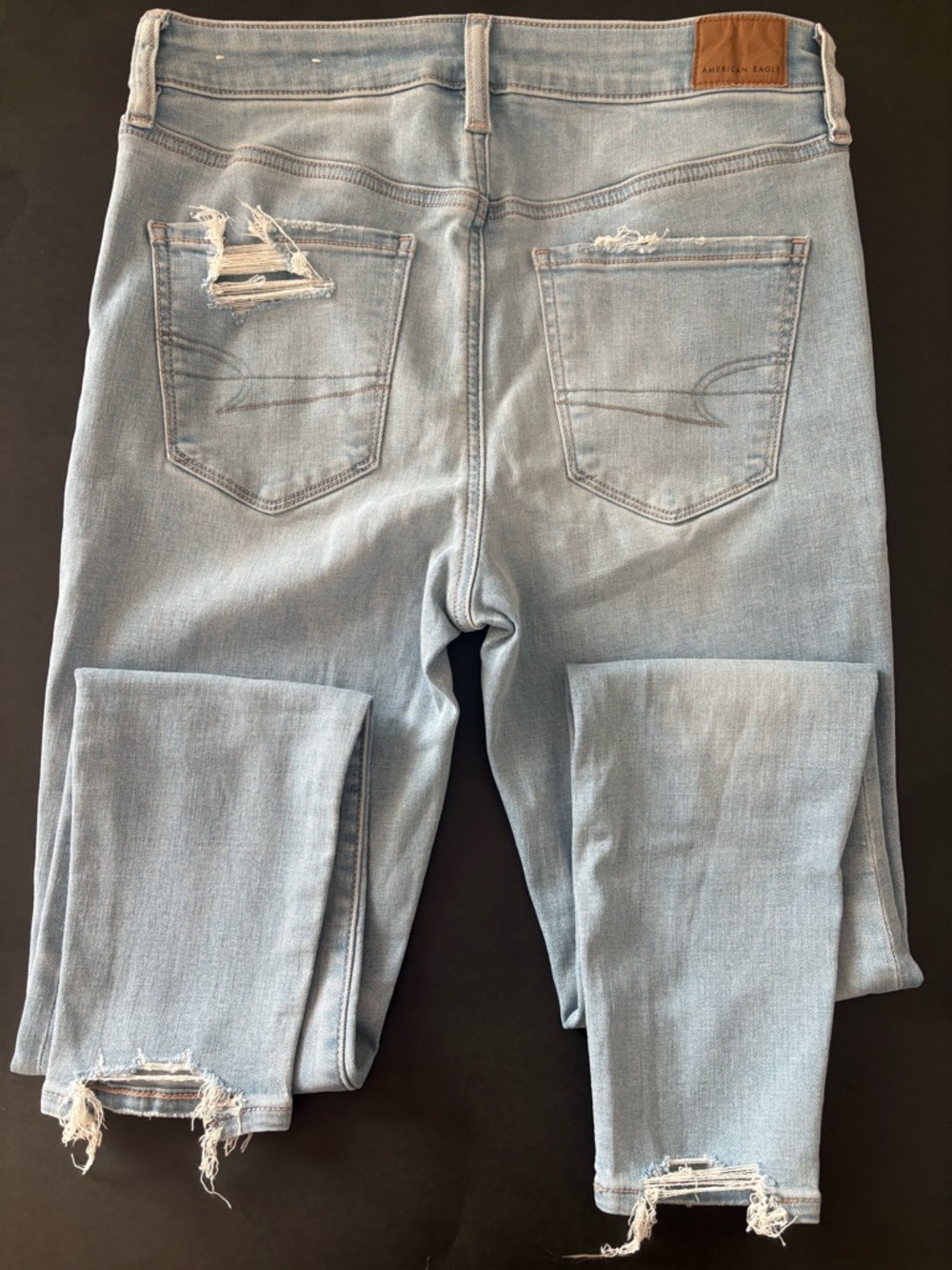 American Eagle Outfitters Light Blue Women's Jeggings - Picture 7 of 10